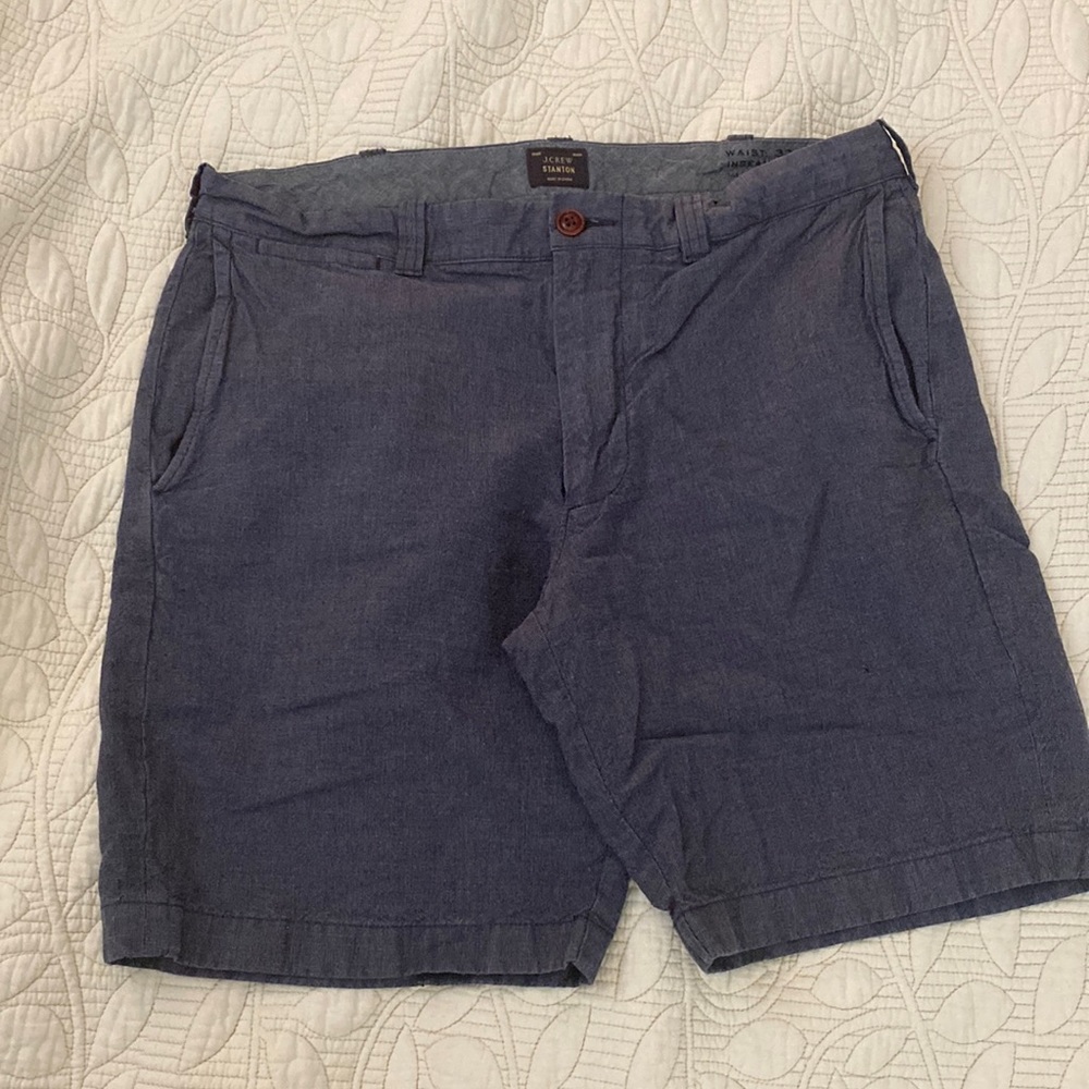 Mens J.Crew dark grey blue shorts